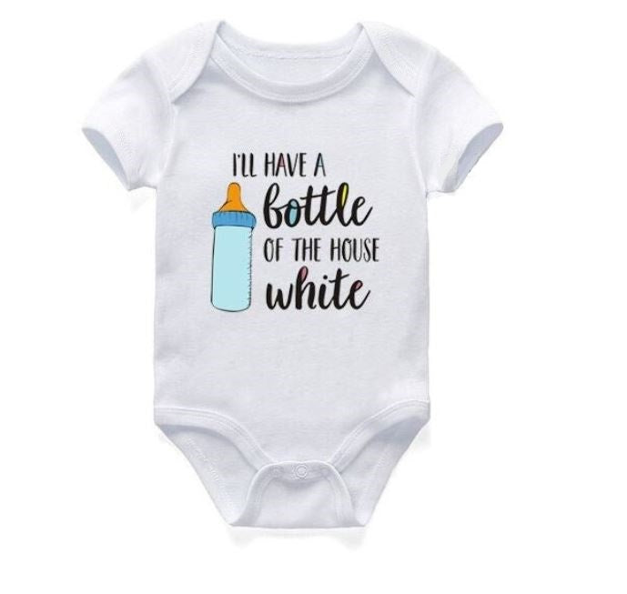 I'll Have a Bottle of The House White Onesie
