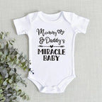 Mommy & Daddy's Miracle Baby Onesie