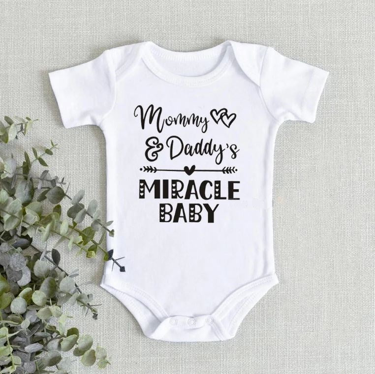 Mommy & Daddy's Miracle Baby Onesie