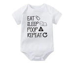 Eat Sleep Poop Repeat Onesie