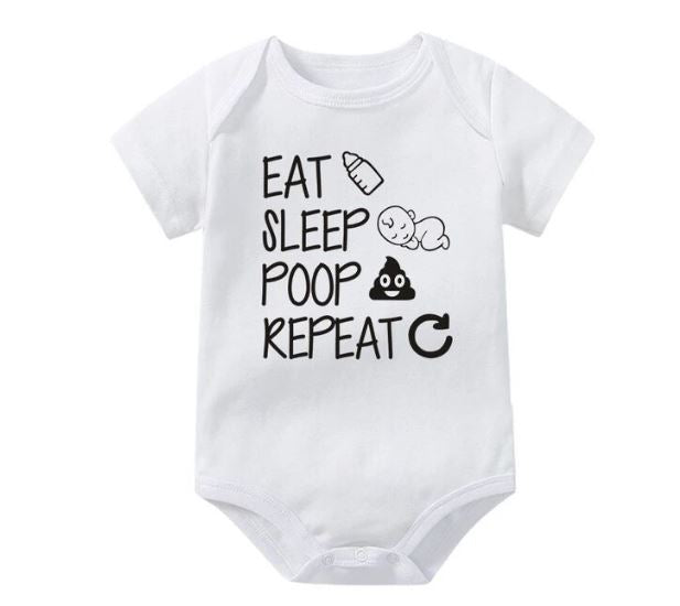 Eat Sleep Poop Repeat Onesie