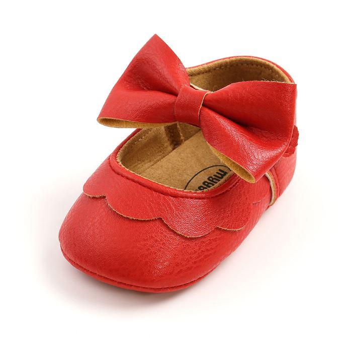 Ruffle Bow Shoes