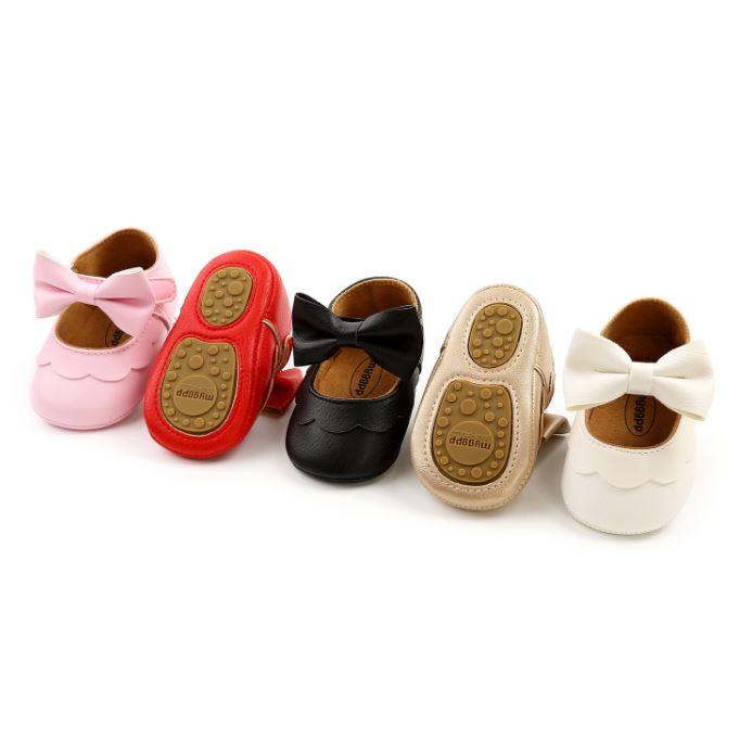 Ruffle Bow Shoes