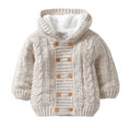 Knitted Fleece Lined Winter Sweater