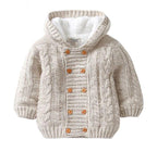 Knitted Fleece Lined Winter Sweater