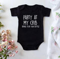 Party At My Crib Onesie (Multiple Colors)