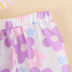 Beary Cute Floral Outfit & Headband