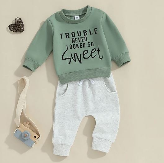 Trouble Never Looked So Sweet Outfit
