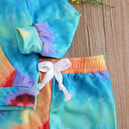 Tie Dye Hoodie and Pants Set
