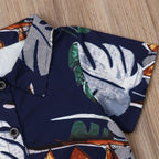 Floral Shirt with Shorts