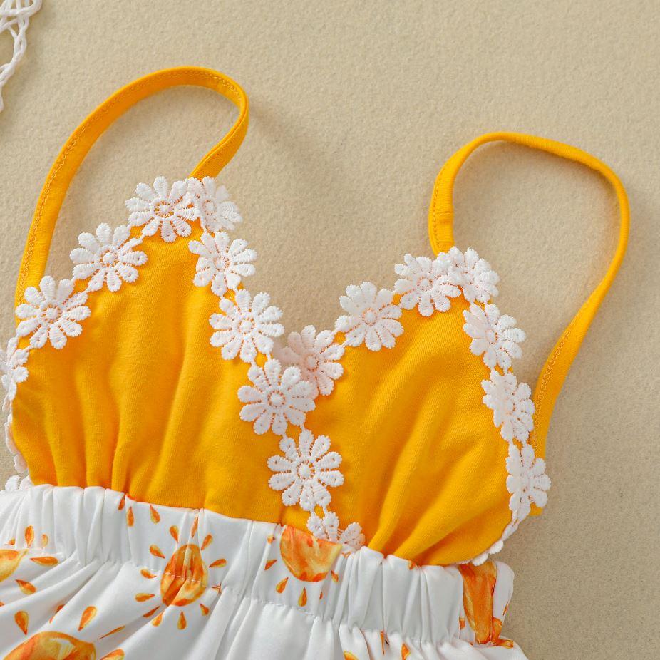 Sunshine Daisy Romper